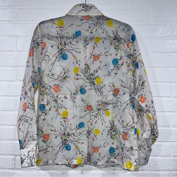 Queen’s Way To Fashion Vintage Button Up Blouse - Picture 9 of 16